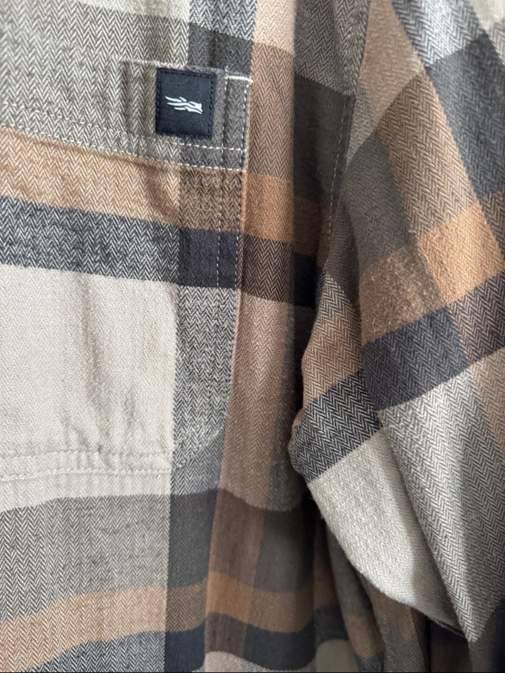Men’s Sitka brand heavy flannel shirt size XL - Picture 3 of 5